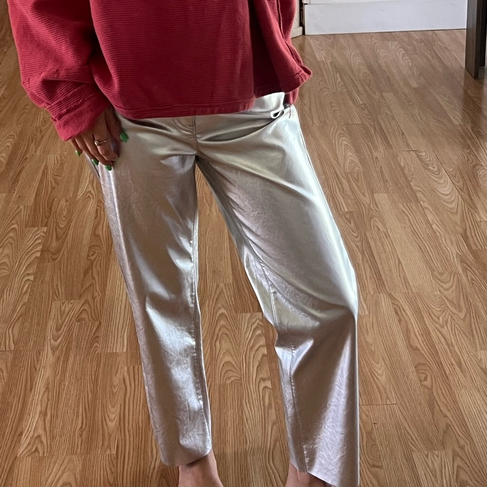 Metallic Pants